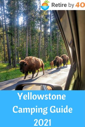 yellowstone national park camping 2021